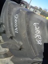 620/70R38 Michelin MegaXBib R-1W on Case IH Silver Mist 12-Hole Stub Disc 65%