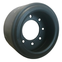 9" Wide Mid-Roller Bogie Wheel for John Deere Tillage Tractors Series 9000T/9RT, Stamped Steel, Bolt-On(Rubber)