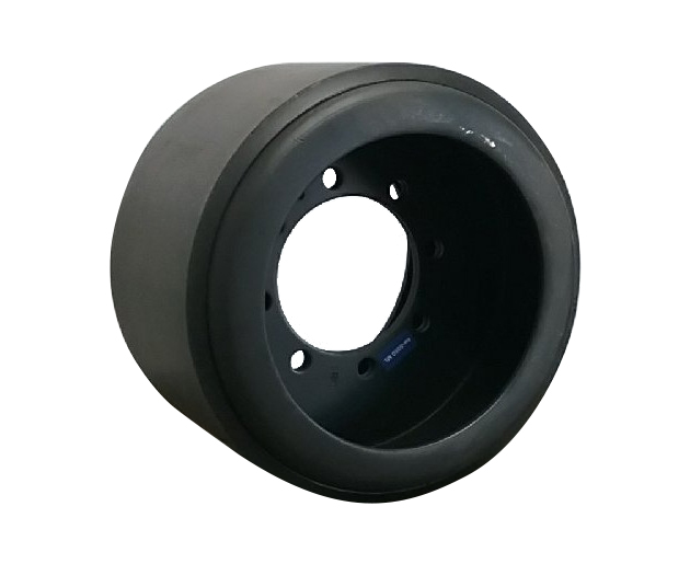 9.5" Wide Mid-Roller Bogie Wheel for AGCO Challanger Tractors Series MT700/MT800, Wide, Bolt-On(Poly)