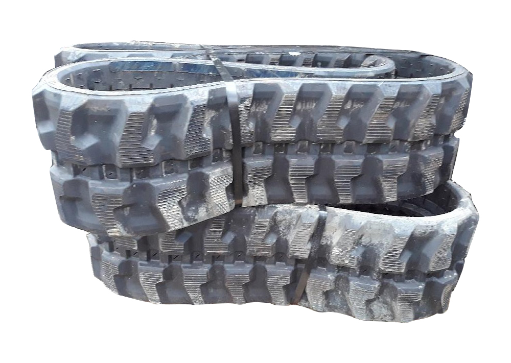 12" Miscellaneous 300 X 52.5P X 84L Angle Block Lug Rubber Track Machine 99%