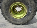 18"W x 21"D, John Deere Yellow 10-Hole Terra Rim