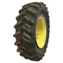14.9/-24 Firestone Super All Traction II 23 R-1, D (8 Ply) 80%