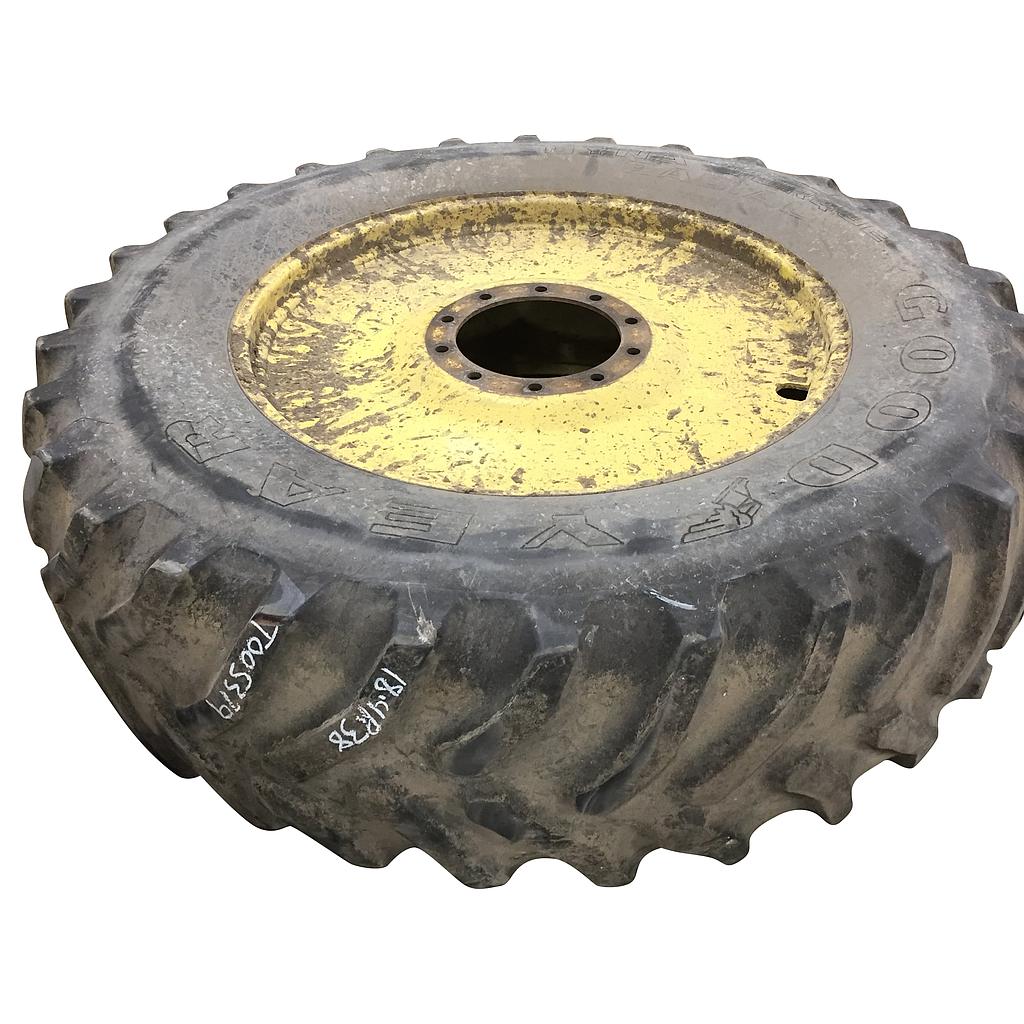 480/80R38 Goodyear Farm Dyna Torque Radial R-1 141 A8 50%