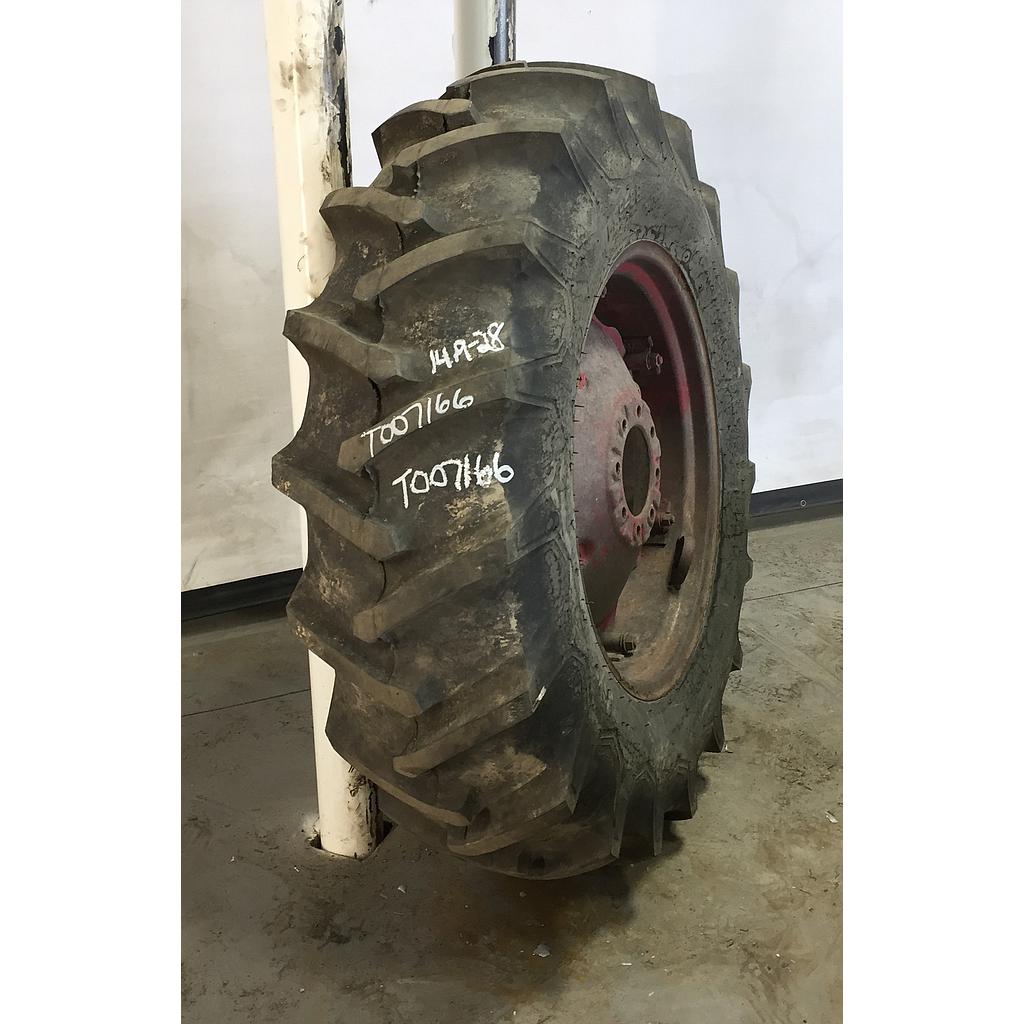 14.9/-28 Firestone Traction Field & Road R-1, C (6 Ply) 80%