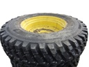 480/80R34 Nokian TRI 2 R-1 on John Deere Yellow 8-Hole Formed Plate 99%