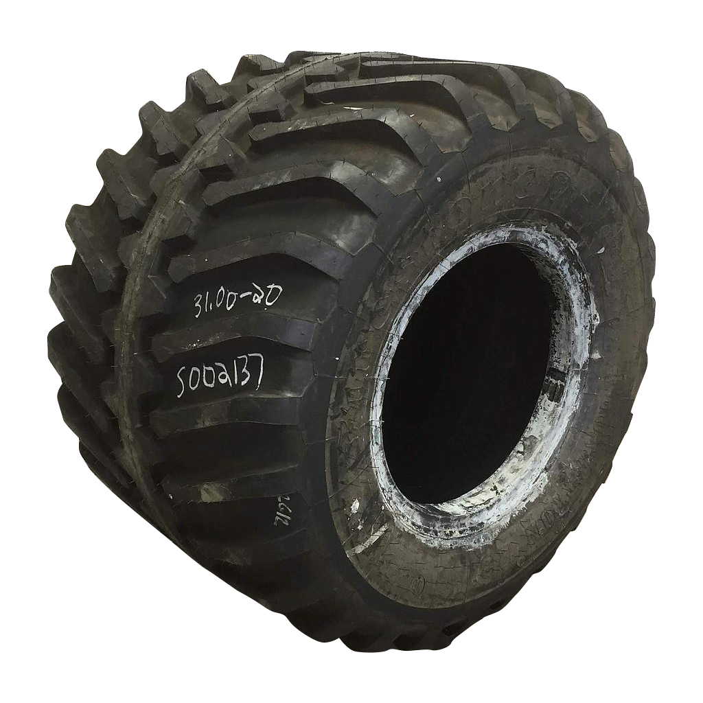 48/31.00-20 Firestone Flotation 23 (Center Rib) HF-2, G (14 Ply) 99%