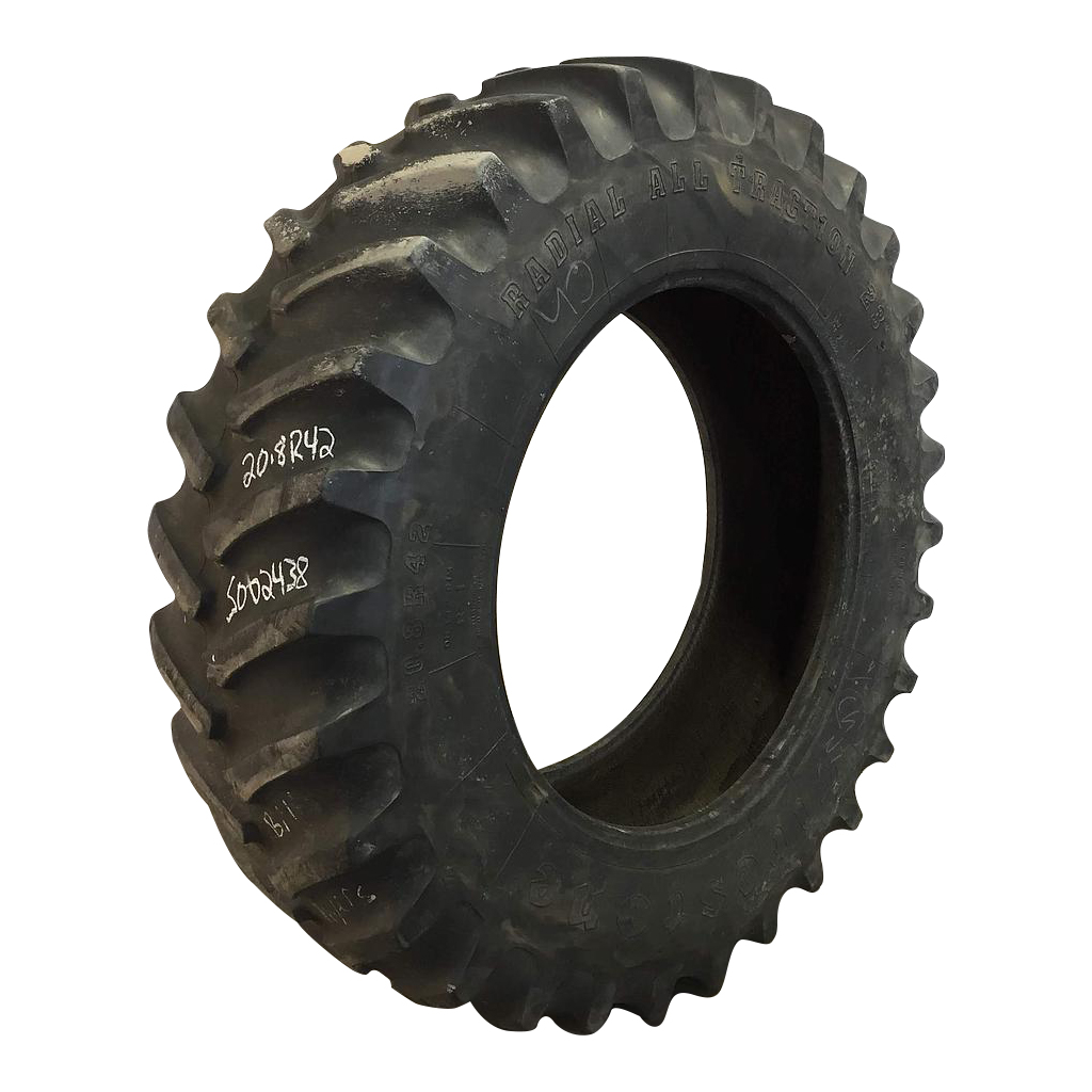 20.8/R42 Firestone Radial All Traction 23 R-1 155 B, E (10 Ply) 60%