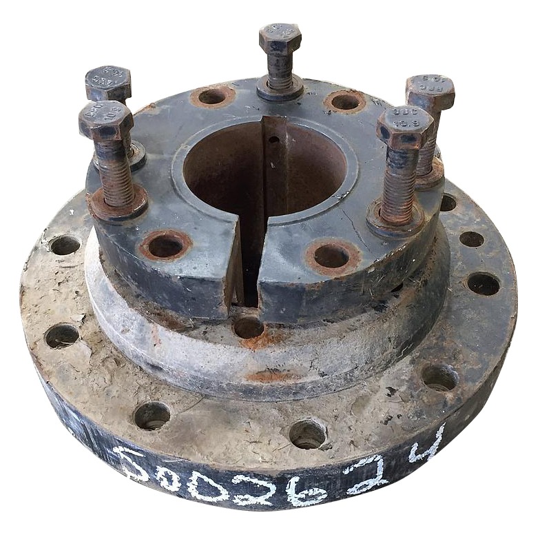 10-Hole Wedg-Lok OE Style, 4.528" (115.011mm) axle, Black