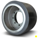 9.5" Wide Mid-Roller Bogie Wheel for AGCO Challanger Tractors Series MT700/MT800, Medium, Bolt-On(Poly)