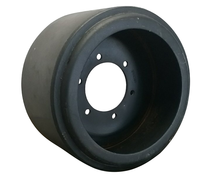 8.5" Wide Mid-Roller Bogie Wheel for CATERPILLAR Legacy Challenger Tractors Series 65-95 B Series or Later, Steel Bolt-On(Poly)