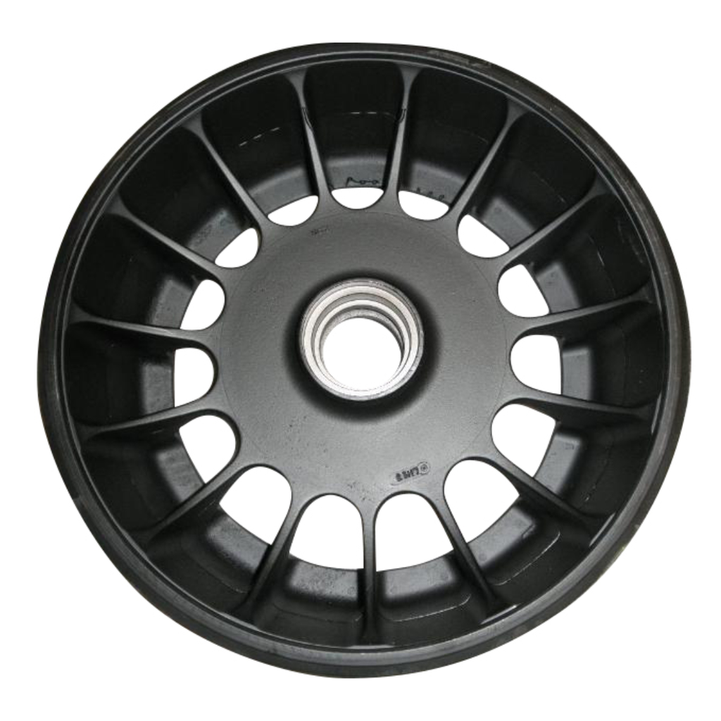 9.5" Wide Idler Wheel for Case IH STX Quad Track Tractors Cast Spoked, Hub/Bearing(Poly)