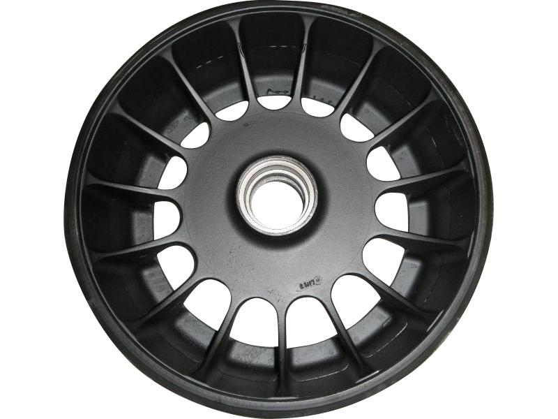 9.5" Wide Idler Wheel for Case IH STX Quad Track Tractors Cast Spoked, Hub/Bearing(Poly)