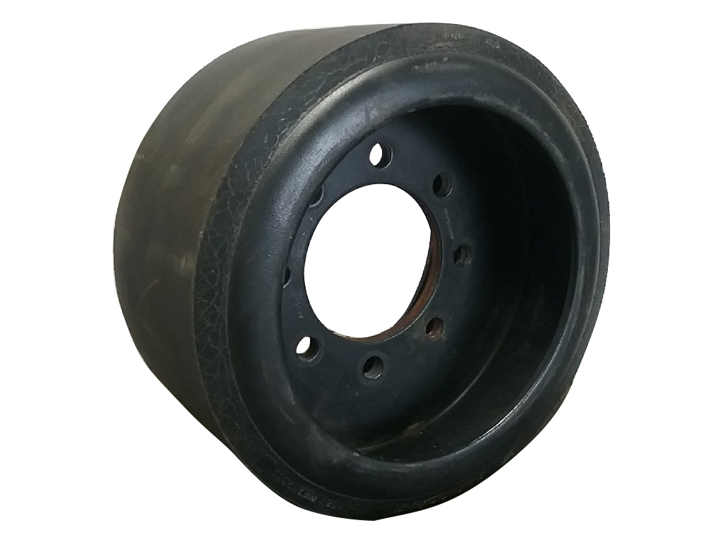 9.25" Wide Mid-Roller Bogie Wheel for John Deere Rowcrop Tractors Series 9RX/8RT, Wide, Bolt-On(Poly)