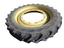 380/90R50 Goodyear Farm DT800 Optitrac R-1W on John Deere Yellow 12-Hole Stub Disc 40%