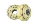 10-Hole Wedg-Lok OE Style, 4.724" (119.99mm) axle, John Deere Yellow