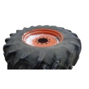 18.4/-30 Goodyear Farm Power Torque R-1 on Kubota Orange 10-Hole Formed Plate 80%