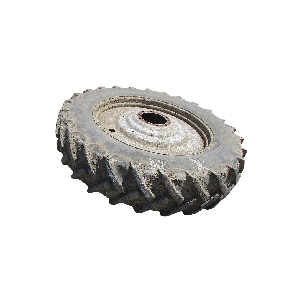 480/80R50 Mitas AC85 Radial R-1W on Case IH Silver Mist 10-Hole Formed Plate 75%