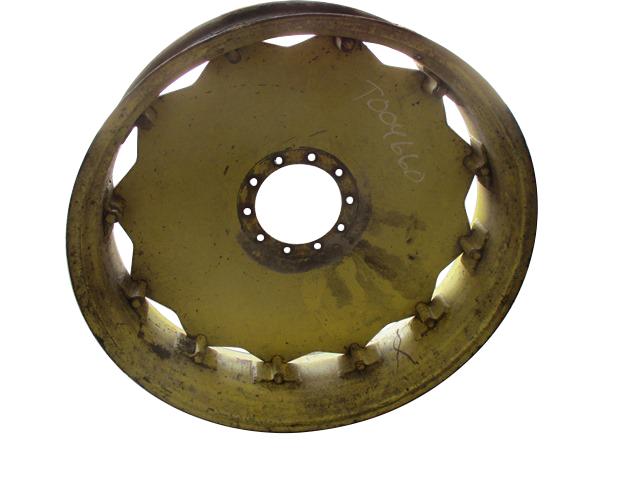 10-Hole Rim with Clamp/Loop Style Center for 46" Rim, John Deere Yellow