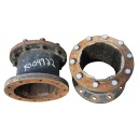 10-Hole 10"L Hub Extension/Triple, Black