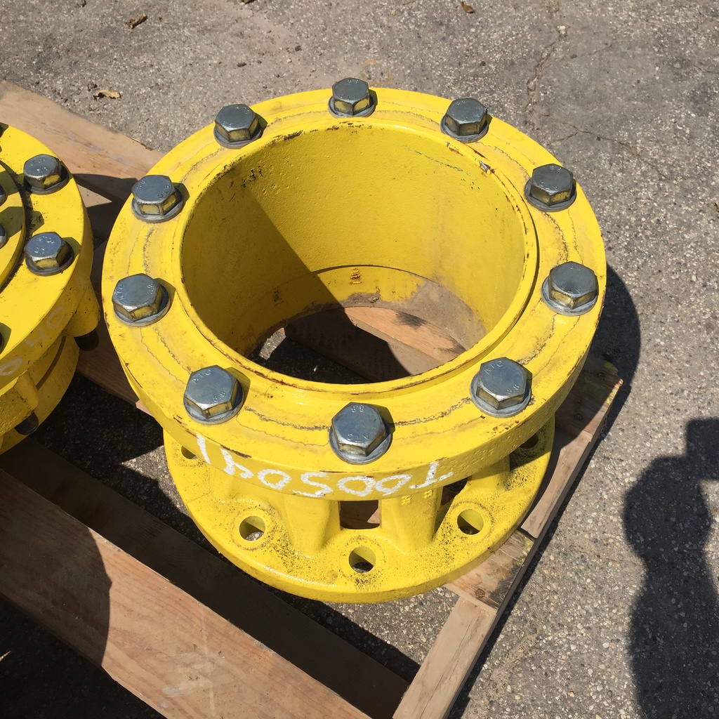 10-Hole 10"L Hub Extension/Triple, John Deere Yellow