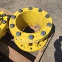 10-Hole 10"L Hub Extension/Triple, John Deere Yellow