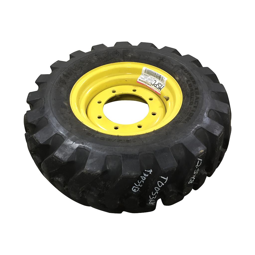 Used12.5/8018 Firestone Super Traction Loader I3 on Formed Plate