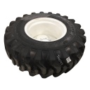 43/16.00-20 Titan Farm Trac Loader SS NHS  R-4 on Cream 6-Hole Formed Plate 99%