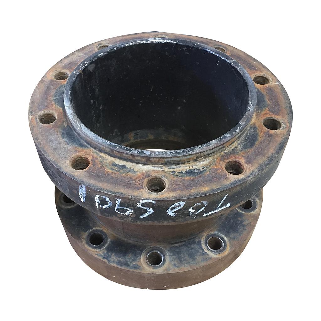 10-Hole 10"L Hub Extension, Black