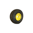 44/18.00-20 Titan Farm Multi Trac C/S NHS  HF-1 on John Deere Yellow 8-Hole Implement 99%