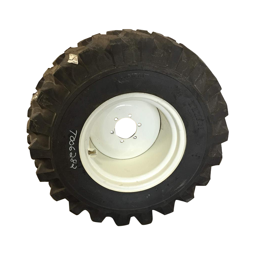 43/16.00-20 Titan Farm Trac Loader SS NHS  R-4 on Cream 8-Hole Formed Plate 99%