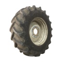 480/70R30 Goodyear Farm DT810 Super Traction R-1W on New Holland White 10-Hole Formed Plate 70%