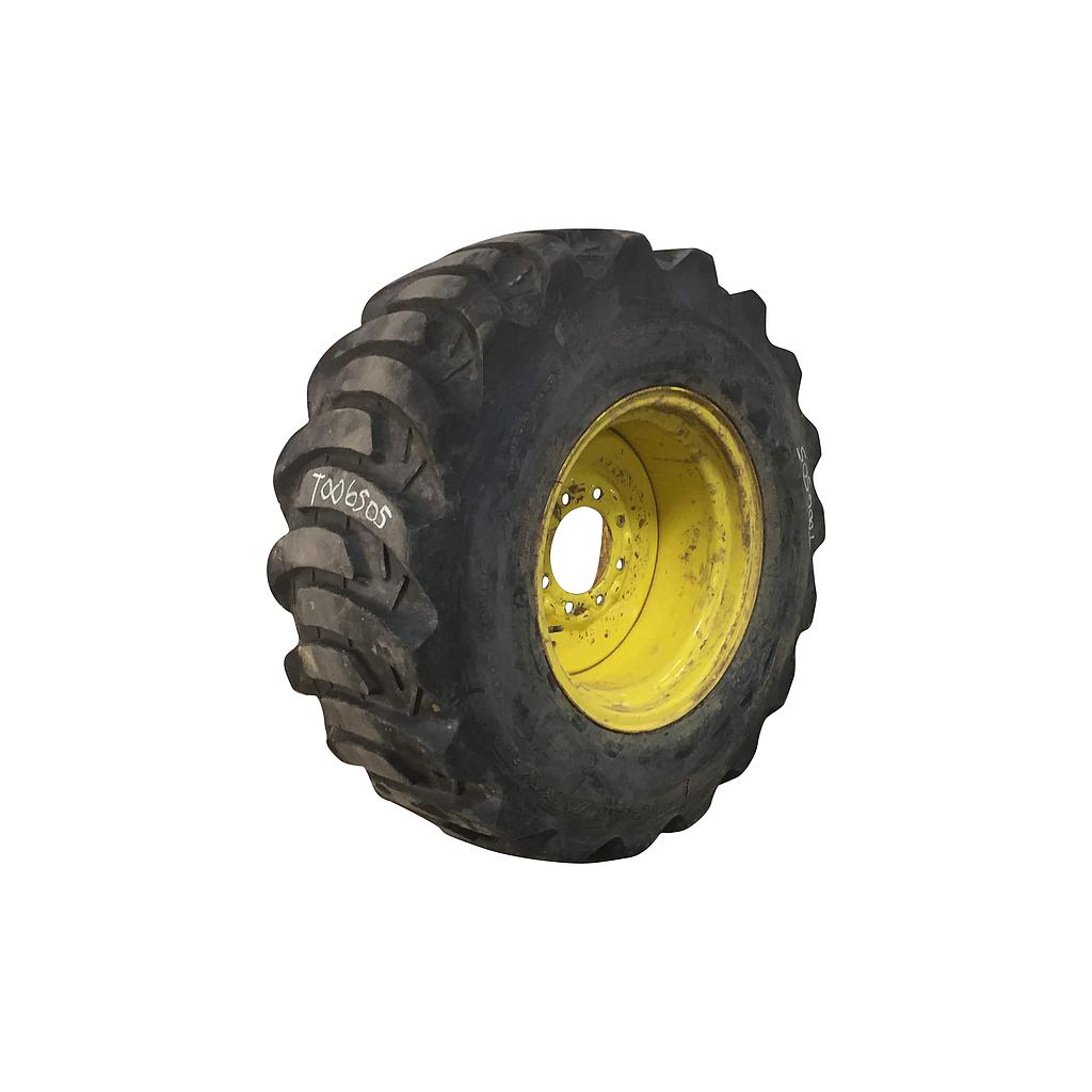 43/16.00-20 Galaxy Marathoner R-4 on John Deere Yellow 8-Hole Formed Plate 90%