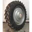 480/80R50 Mitas AC85 Radial R-1W on Case IH Silver Mist 10-Hole Formed Plate W/Weight Holes 80%