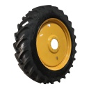 480/80R50 Goodyear Farm DT800 Super Traction R-1W on Agco Corp Gray 10-Hole Formed Plate W/Weight Holes 99%