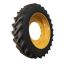 480/80R50 Goodyear Farm DT800 Super Traction R-1W on Agco Corp Gray 12-Hole Stub Disc 99%