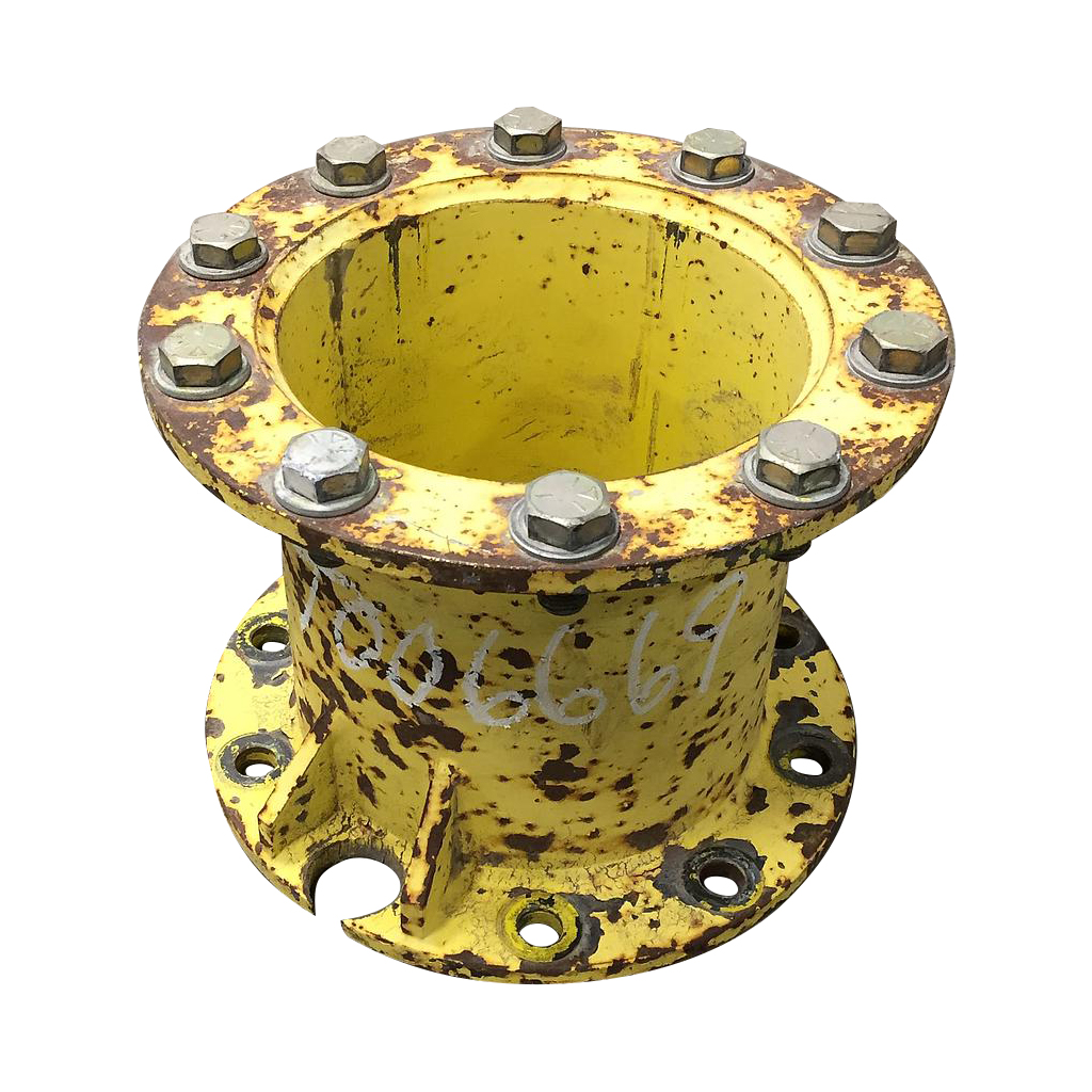 10-Hole 11.25"L FWD Spacer, John Deere Yellow