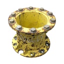 10-Hole 11.25"L FWD Spacer, John Deere Yellow