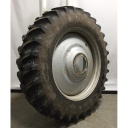 480/80R46 Firestone Radial All Traction 23 R-1 on Case IH Silver Mist 10-Hole Formed Plate W/Weight Holes 75%