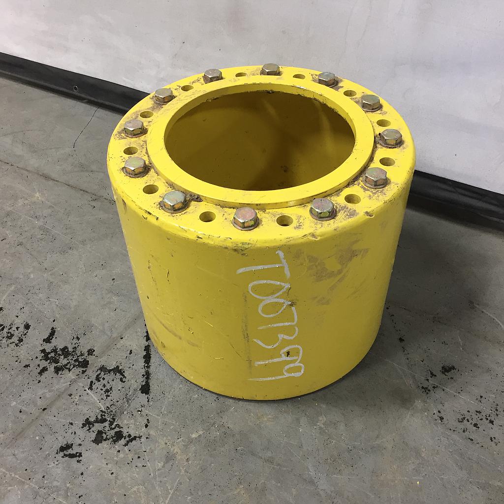 12-Hole 16"L FWD Spacer, John Deere Yellow