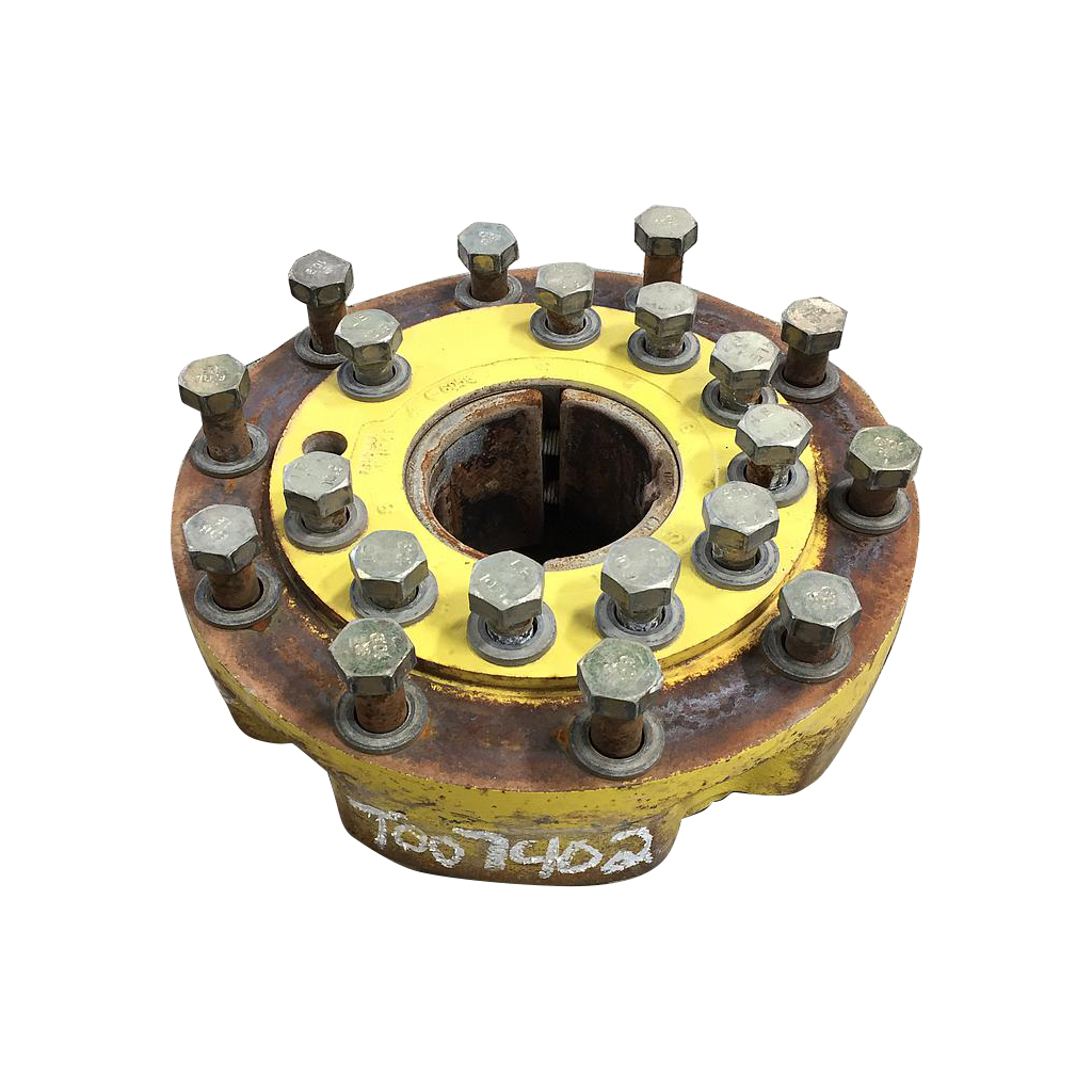 10-Hole Wedg-Lok OE Style, 4.724" (119.99mm) axle, John Deere Yellow