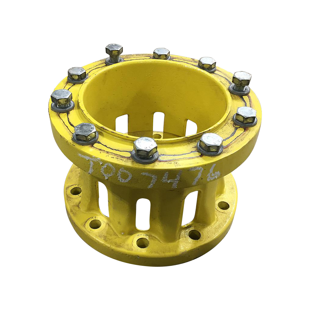 10-Hole 10"L Hub Extension, John Deere Yellow