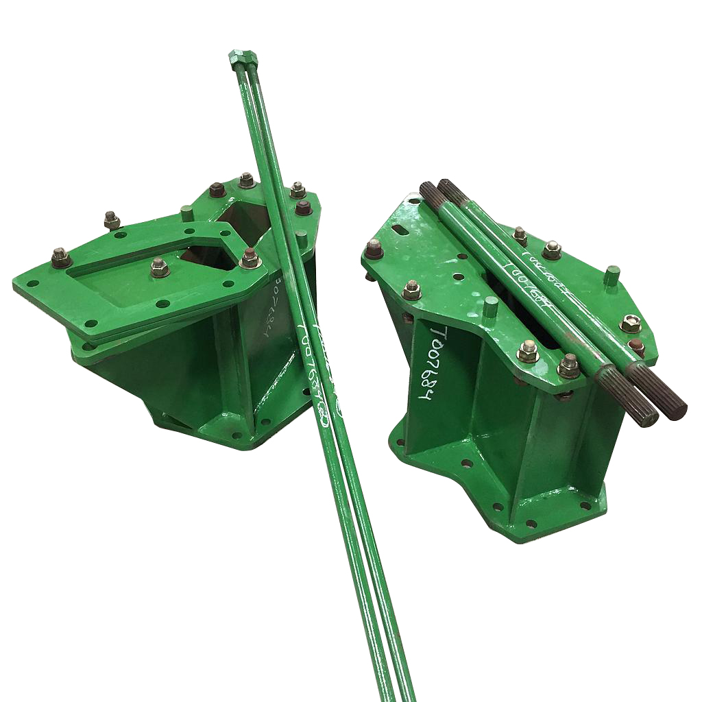 19.5"L Combine Frame Extension, w/Shafts, Hdw & Truss Rod, John Deere Combine 9000 Series[Single Reduction same as Ring and Pinion] ("A" 18/18 Spline Equal Length Shafts), John Deere Green