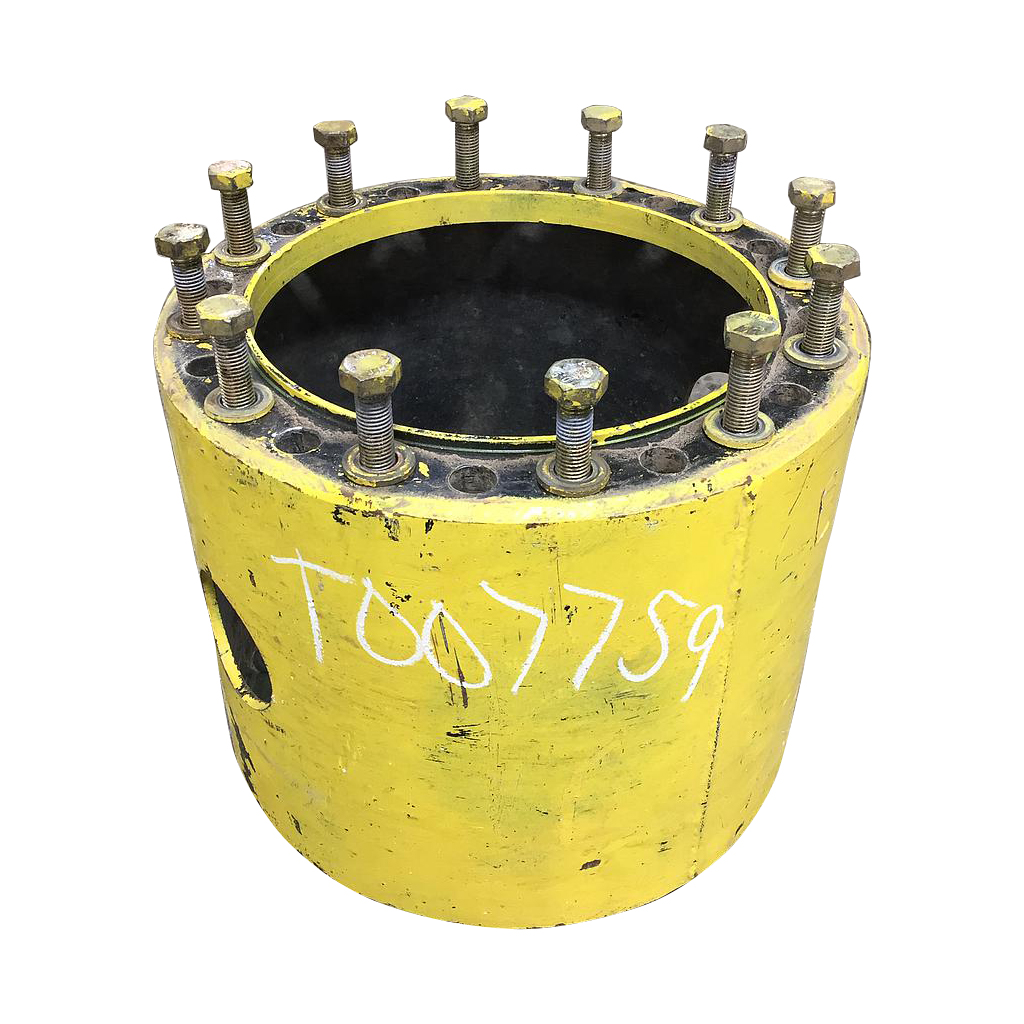 12-Hole 15.5"L FWD Spacer, John Deere Yellow