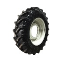 380/85R30 Alliance 846 Farm Pro II 85 Series R-1W on New Holland White 8-Hole Stub Disc 99%