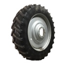 480/80R50 Michelin AgriBib R-1W on Case IH Silver Mist 10-Hole Formed Plate W/Weight Holes 50%