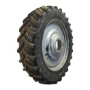 480/80R50 Michelin AgriBib R-1W on Case IH Silver Mist 10-Hole Formed Plate W/Weight Holes 50%