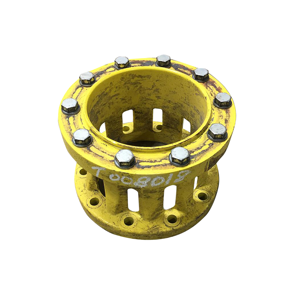 10-Hole 10"L Hub Extension, John Deere Yellow