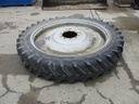 320/90R54 Michelin AgriBib Row Crop R-1W on Case IH Silver Mist 10-Hole Formed Plate Sprayer 65%