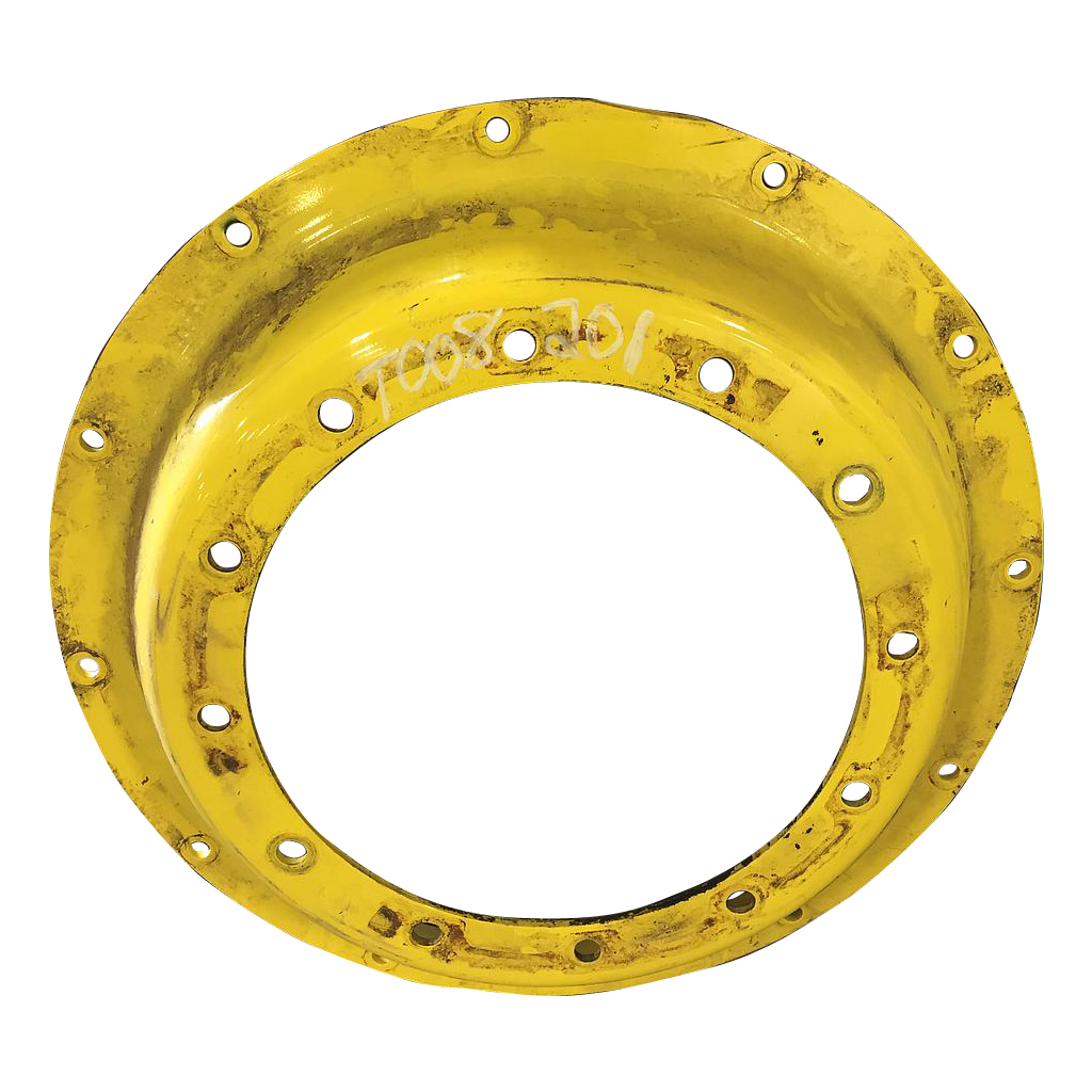 12-Hole Stub Disc Center for 34" Rim, John Deere Yellow