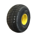 22.5/LL-16.1 Galaxy Turf Special R-3 on John Deere Yellow 8-Hole Formed Plate 80%